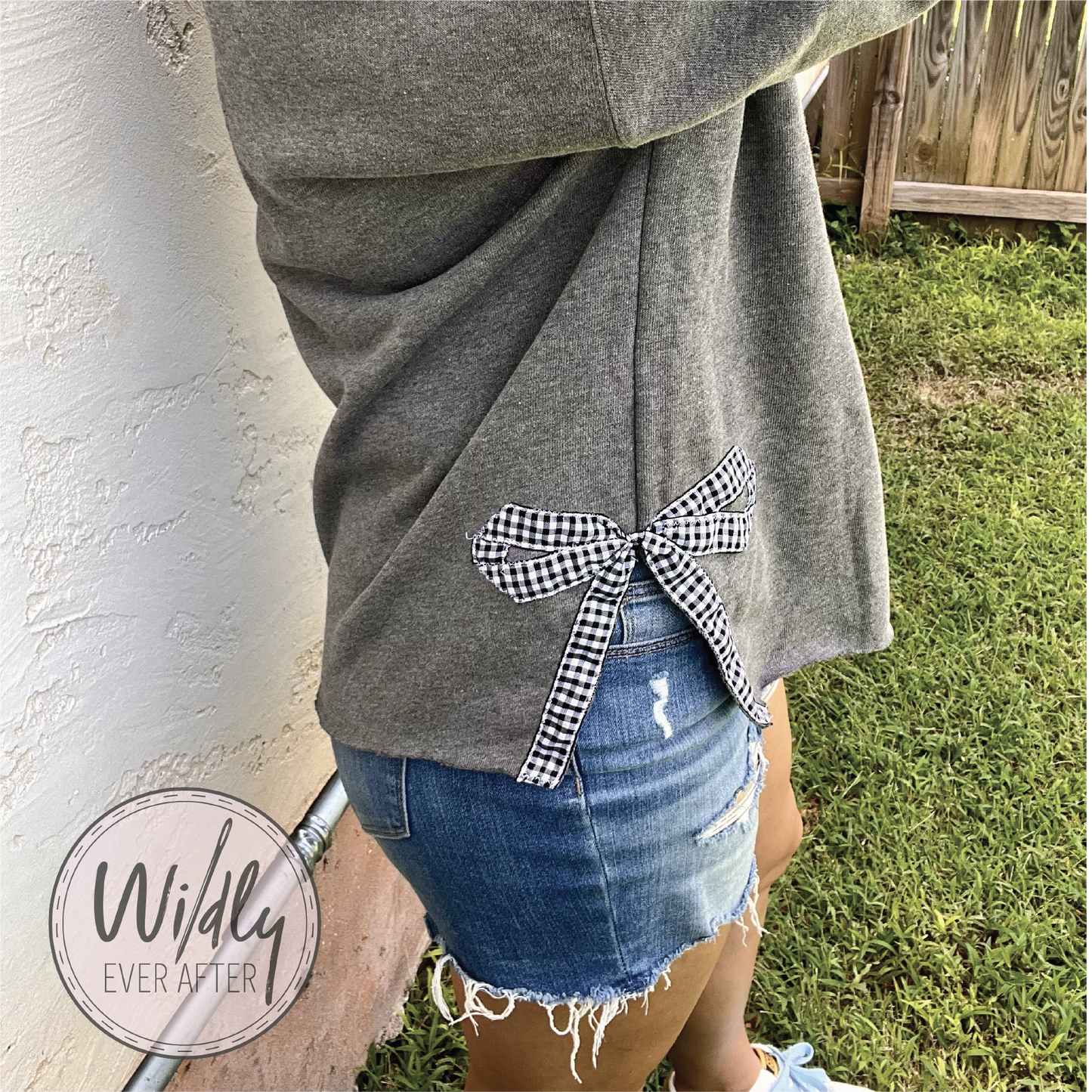 Side Bow Sweatshirt