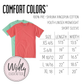 Create Your Own Youth Comfort Colors Tee - Large